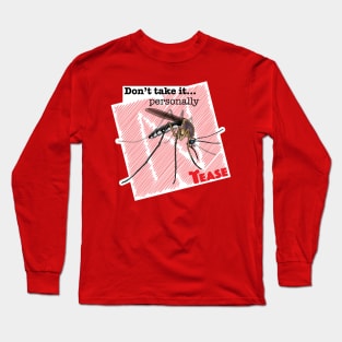 Mosquito biting Long Sleeve T-Shirt